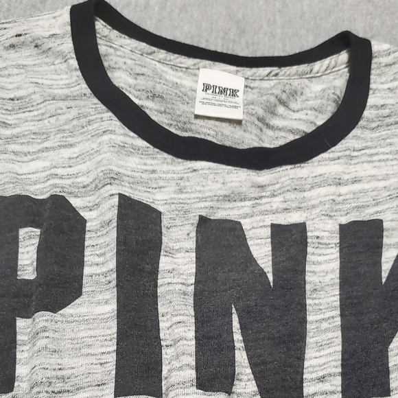 Pink VS 3/4 sleeve top - Picture 2 of 11